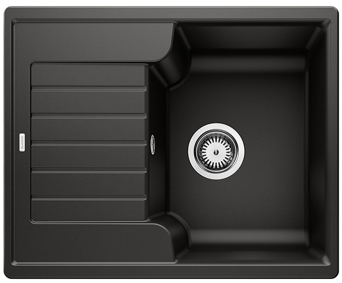 Blanco Zia 40 S Granitspüle 61.5x50 cm schwarz 526006