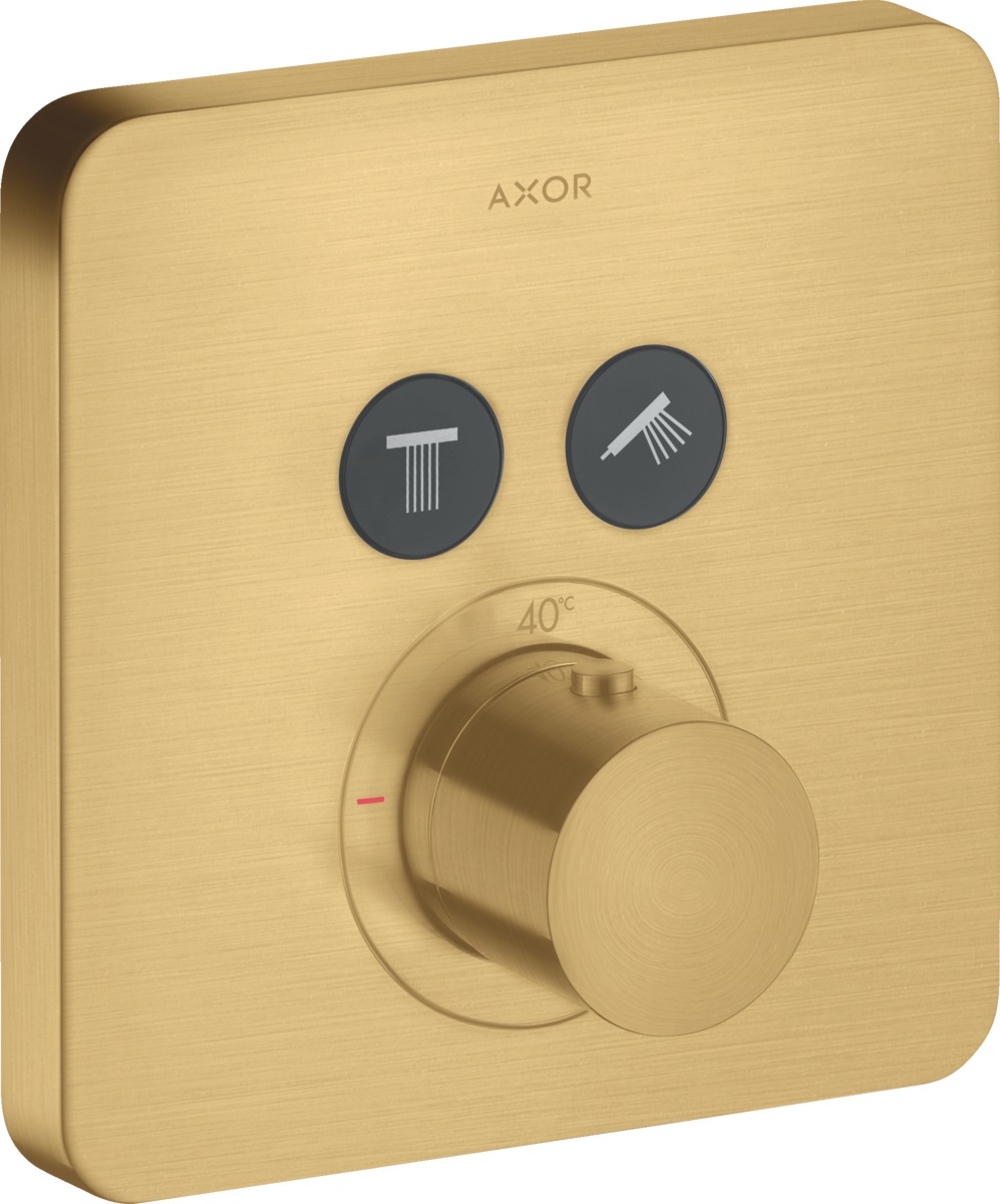 Axor ShowerSolutions Badewannen- und Duscharmatur Unterputz mit Thermostat || 36707250