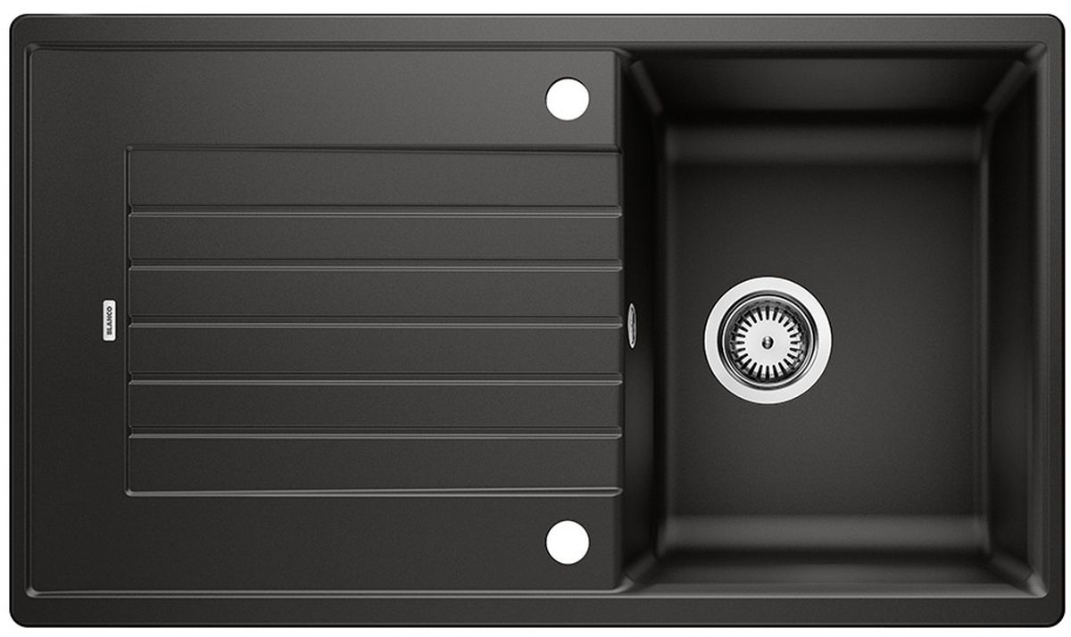 Blanco Zia 45 SL Granitspüle 86x50 cm schwarz 526011