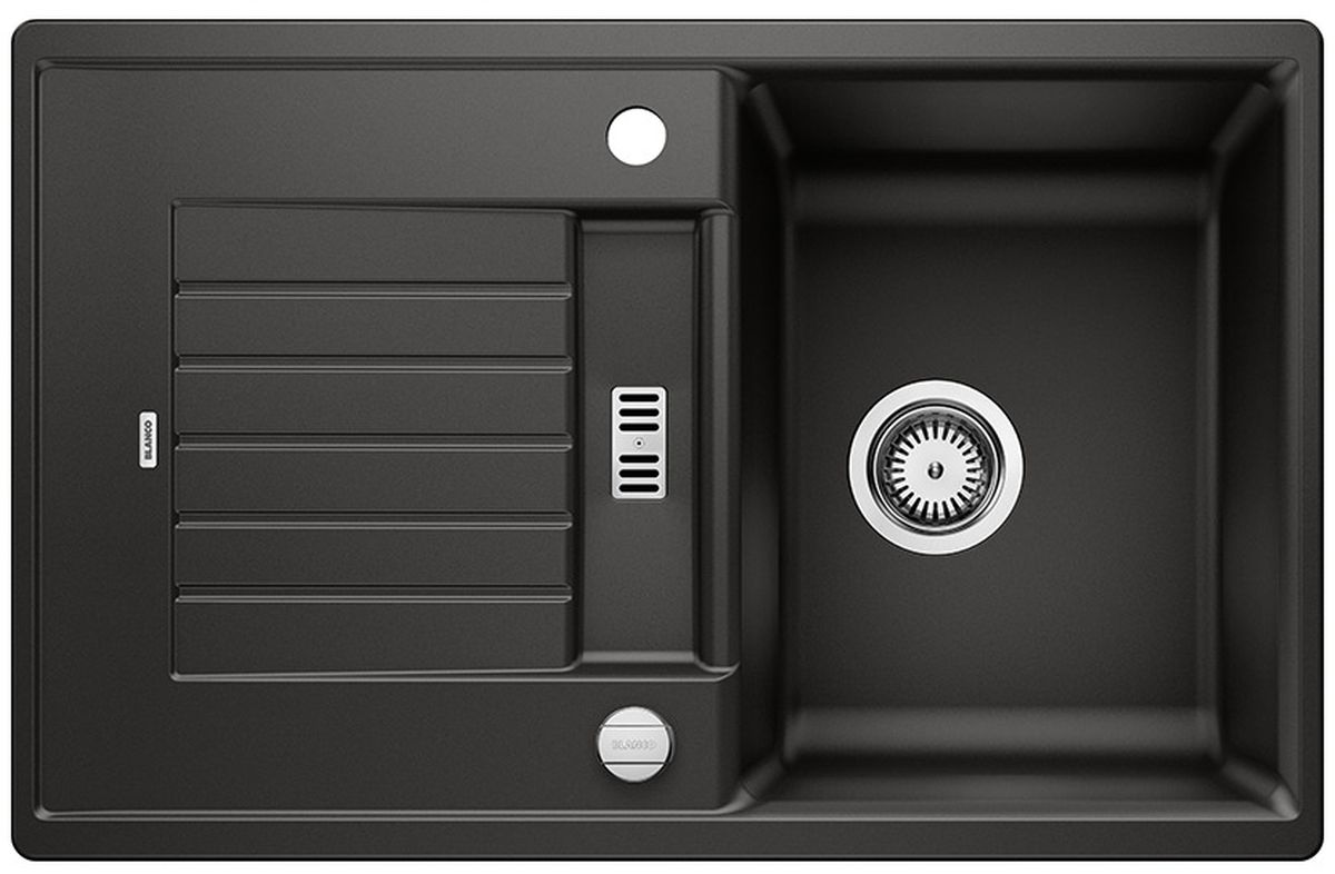 Blanco Zia 45 S Granitspüle 75x50 cm schwarz 526012