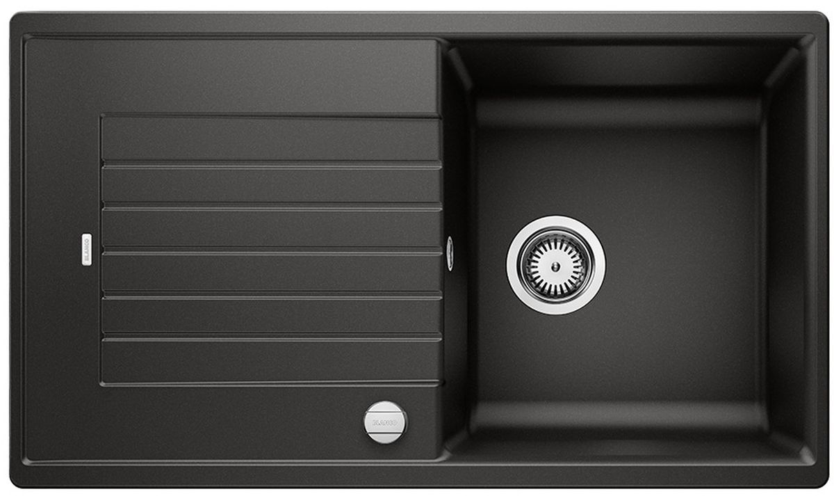 Blanco Zia 5 S Granitspüle 86x50 cm schwarz 526015