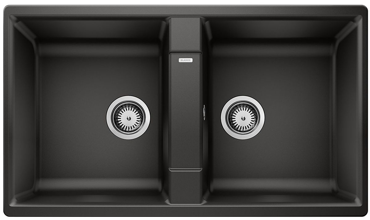 Blanco Zia 9 Granitspüle 86x50 cm schwarz 526029