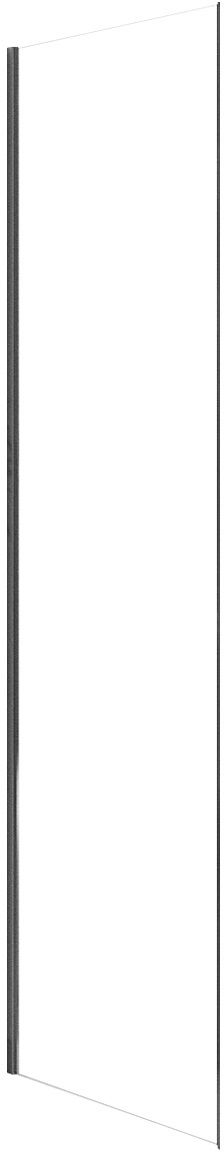 Rea Rapid Duschwand 100 cm chrom Glanz/durchsichtiges Glas REA-K5610