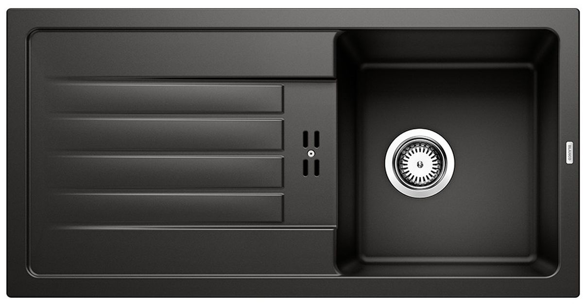 Blanco Favum 45 S Granitspüle 86x43.5 cm schwarz 526081