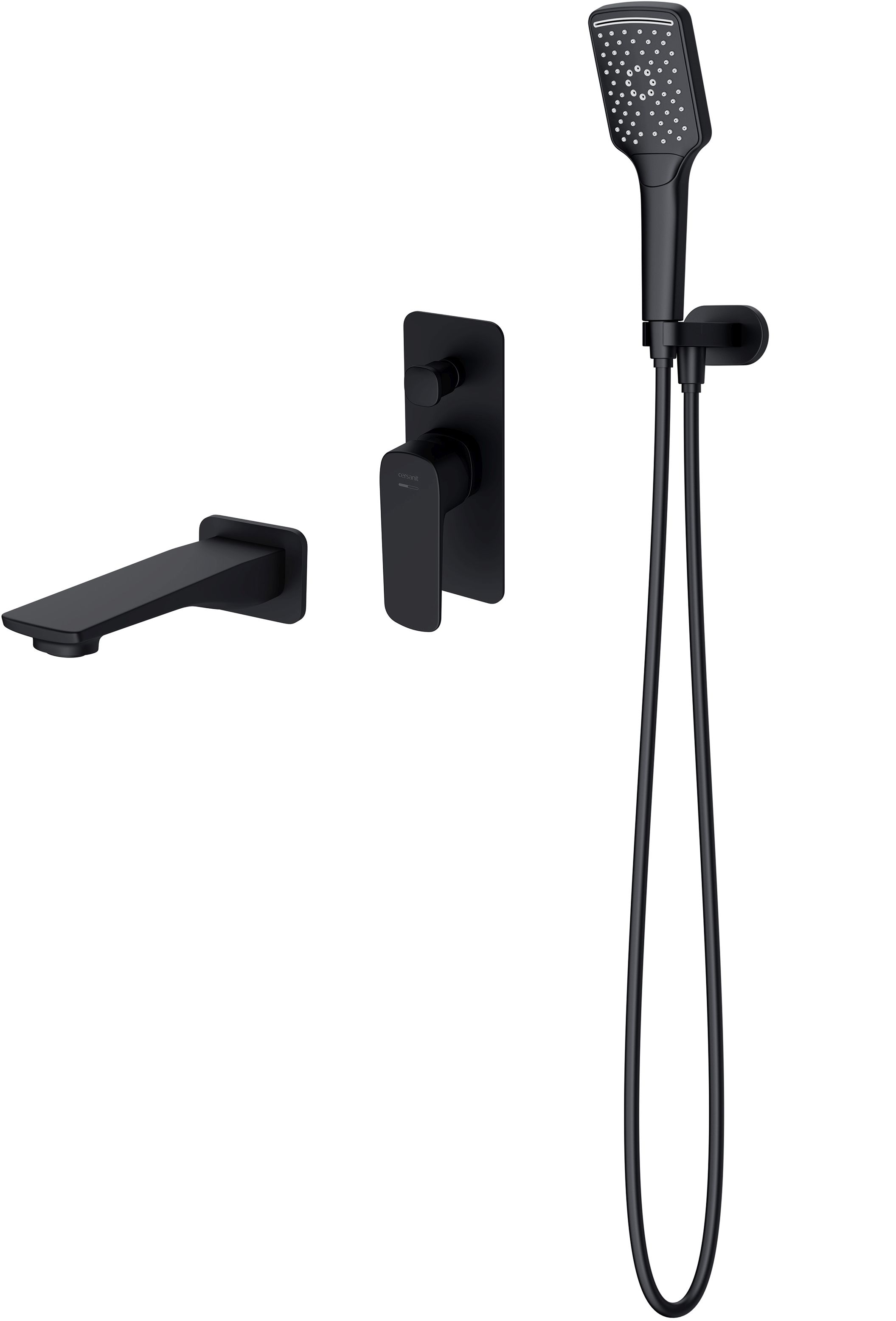 Set Badewannen- und Duscharmatur Cersanit Larga S951-373, Duschset Cersanit Larga S951-513, S951-707