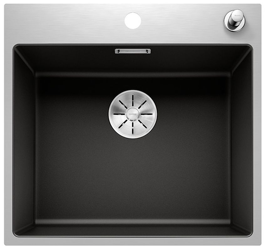 Blanco Subline 500-IF/A Granitspüle 54.3x51 cm schwarz 525999