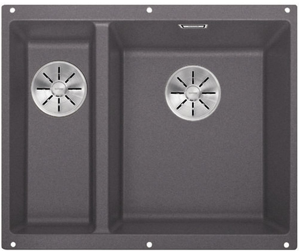 Blanco Subline 340/160-U Granitspüle 52.5x40 cm grau/graphit/onyx 523559