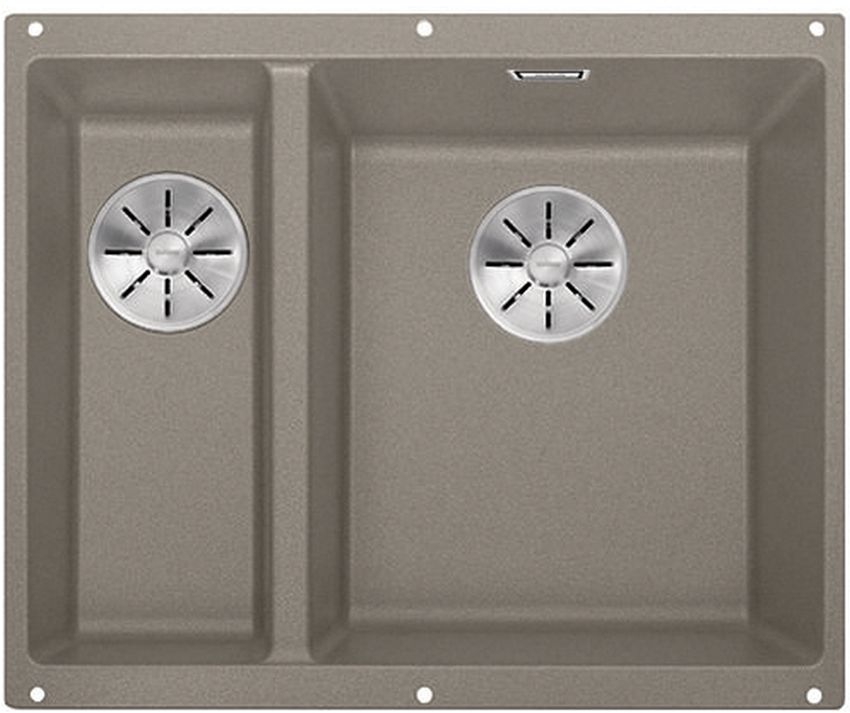 Blanco Subline 340/160-U Granitspüle 52.5x40 cm grau/graphit/onyx 523565