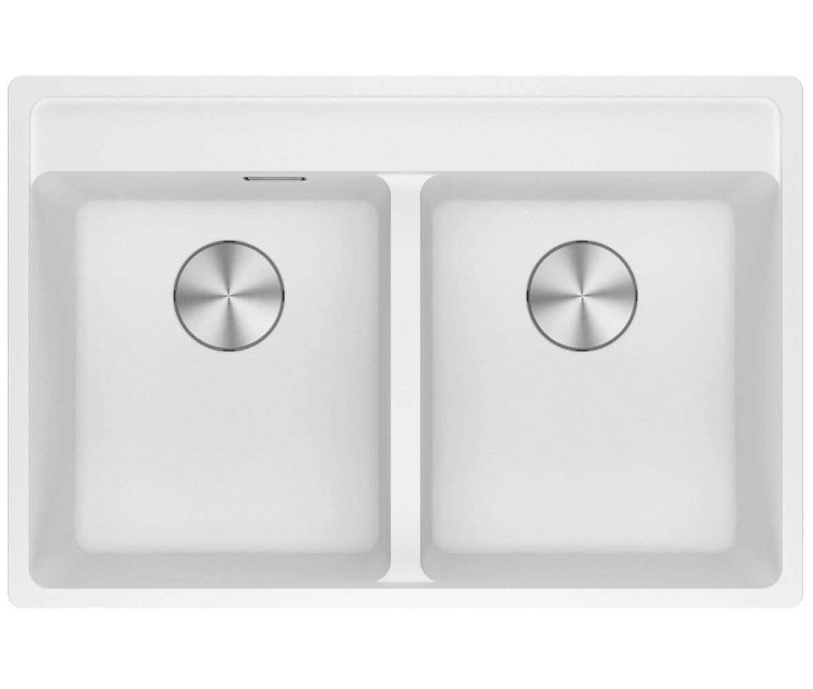Franke Maris granitspüle 76x51 cm weiß 114.0661.785