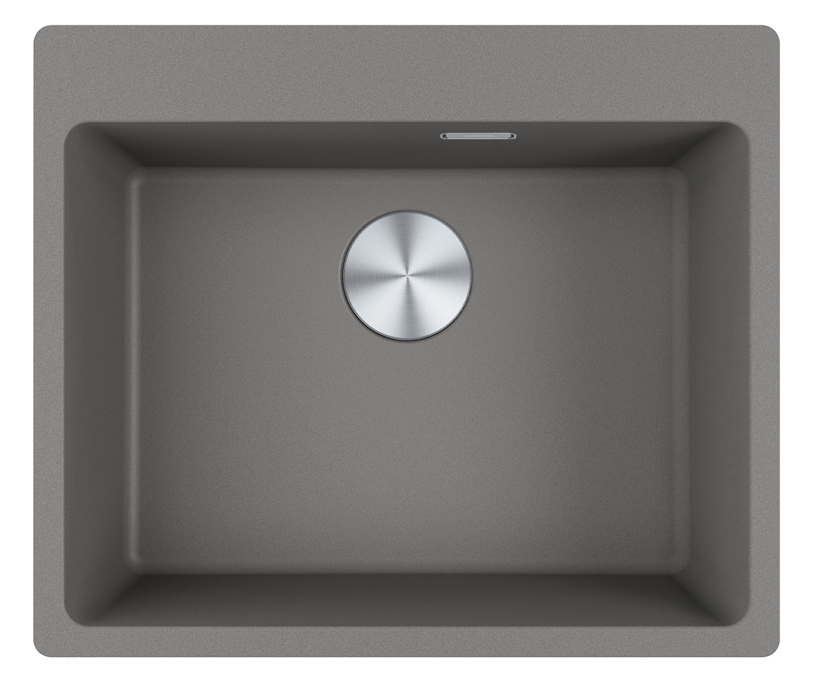 Franke Maris Granitspüle 59x50 cm grau/graphit/onyx 114.0661.795