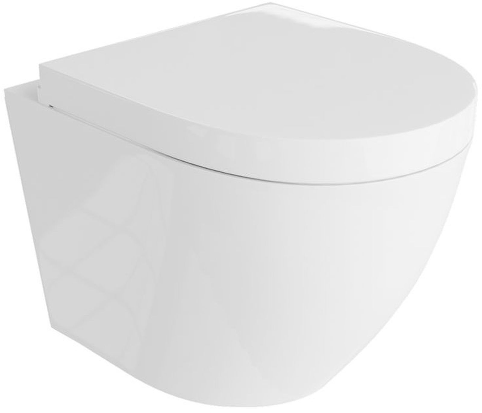 LaVita Sofi WC-Becken mit Absenkautomatik-Sitz hängend Spülrandlos weiß Glanz 5908211479774