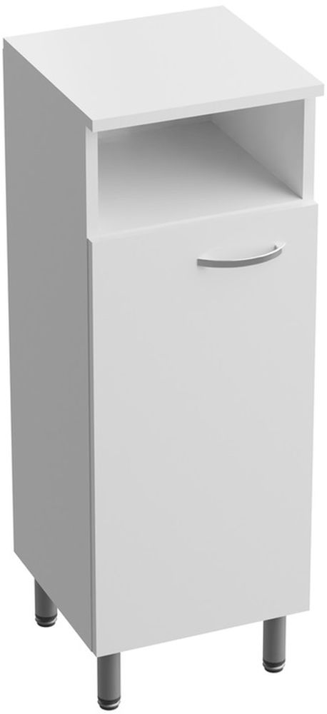 LaVita Basic Barato Schrank mit Arbeitsplatte 30x30x84 cm Seitenschrank stehend weiß 5900378314165