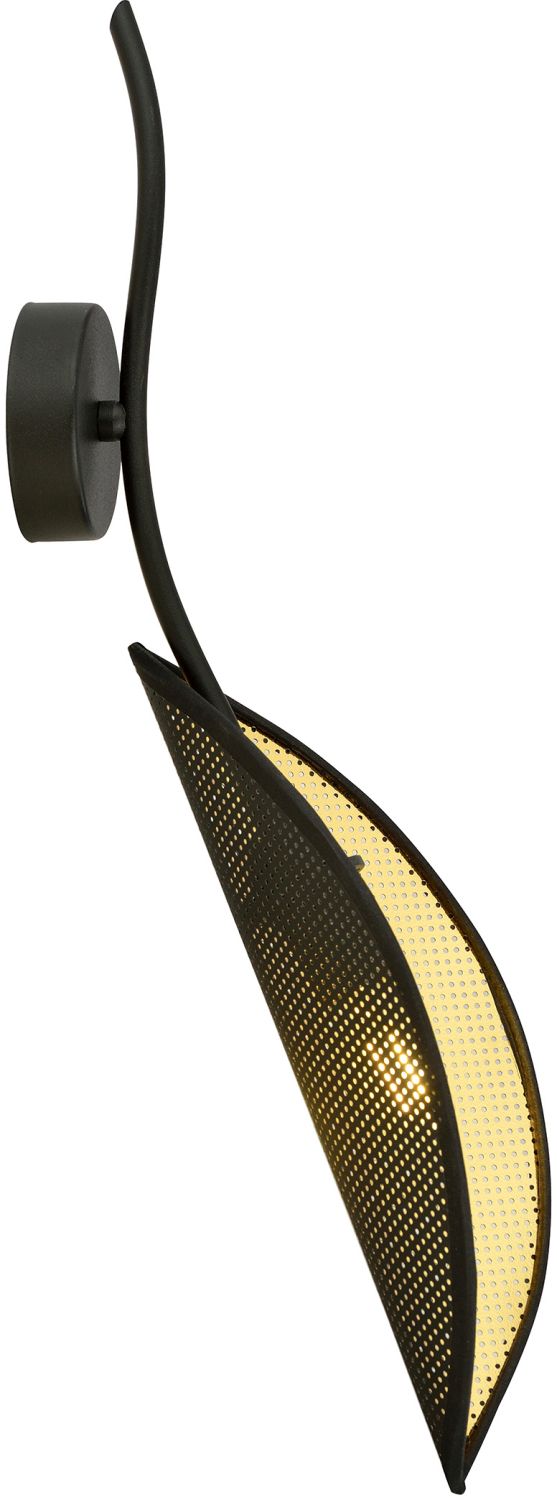 Emibig Lotus Leuchter 1x10 W schwarz-gold 1106/K1