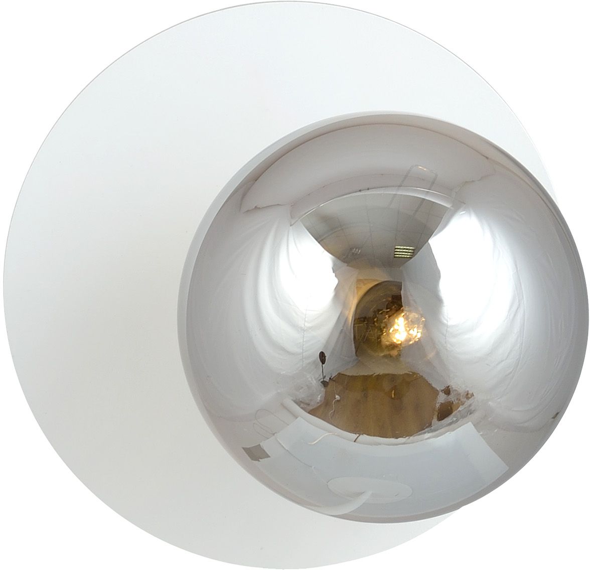 Emibig Oslo K1 Leuchter 1x10 W weiß-graphit 1188/K1