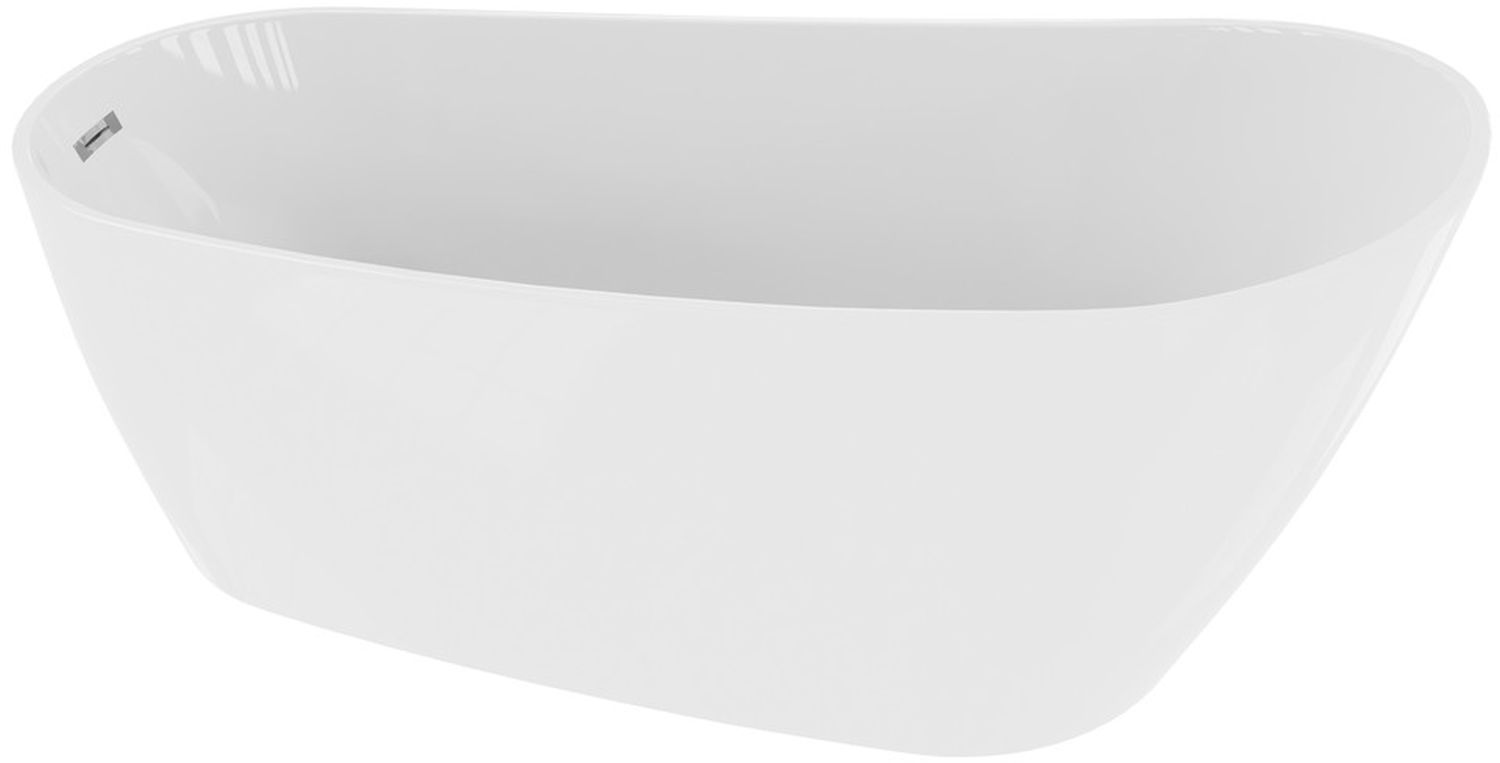 LaVita Comodo Freistehende Badewanne 170x80 cm oval weiß 5900378322351