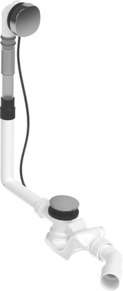 Duravit Quadroval Badewannensiphon chrom 792200000001000