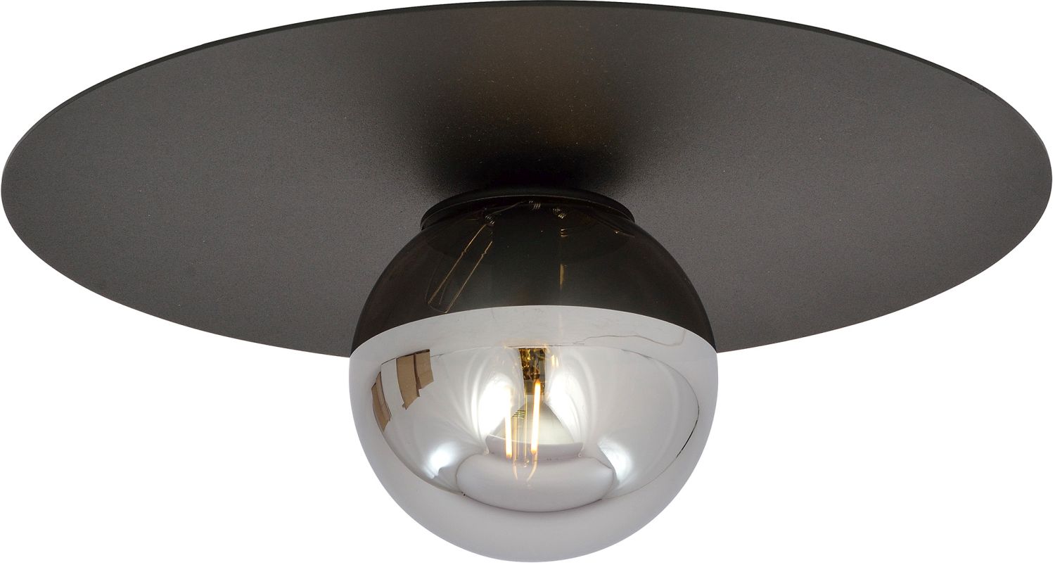 Emibig Solar Deckenlampe 1x10 W schwarz-graphit 1128/1