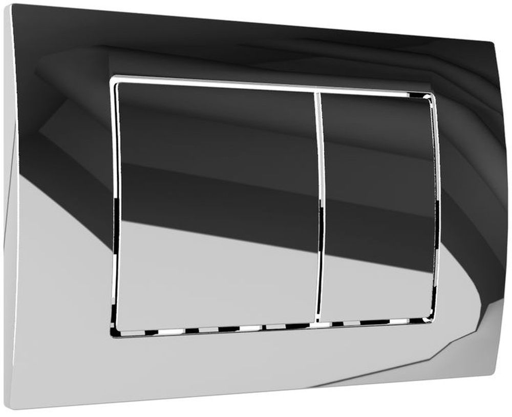 LaVita Lav 200 Betätigungsplatte für Toilette glänzender Chrom 5900378301752