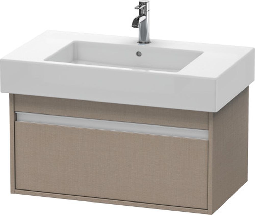 Duravit Ketho Kabinett 80x45.5x41 cm Unterschrank hängend leinen KT669007575