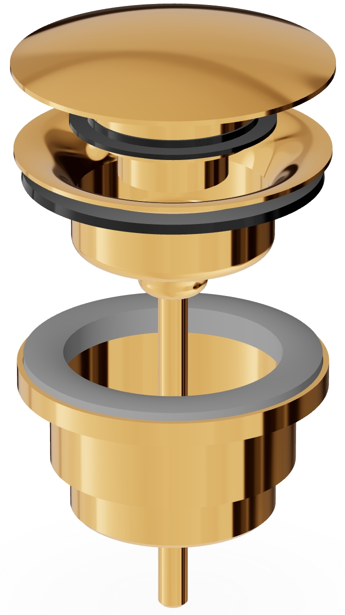 Zucchetti Waschbeckenstöpsel gold R97755.C40
