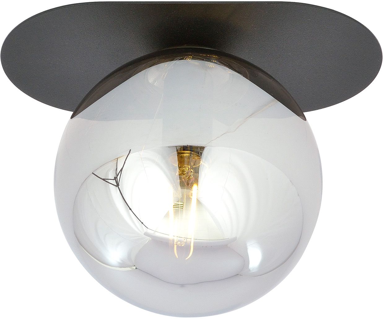 Emibig Plaza Deckenlampe 1x10 W schwarz-graphit 1119/1