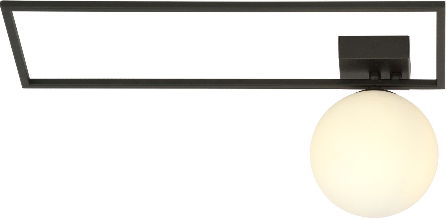 Emibig Imago Deckenlampe 1x10 W schwarz-opal 1130/1A