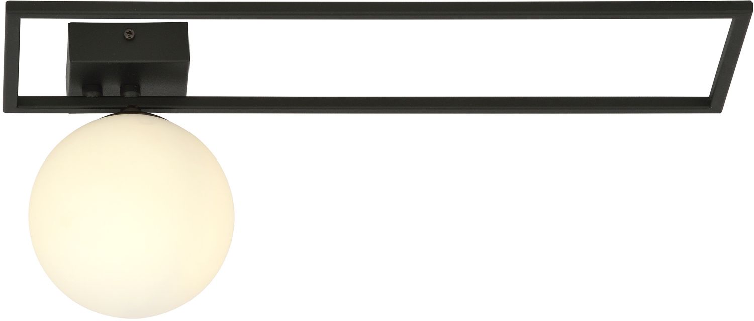 Emibig Imago Deckenlampe 1x10 W schwarz-opal 1130/1B