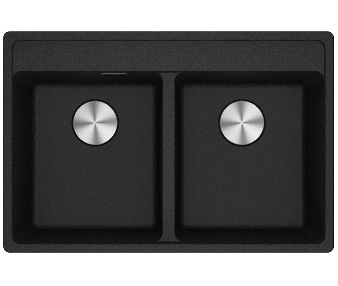 Franke Maris granitspüle 76x51 cm grau/graphit/onyx 114.0661.783