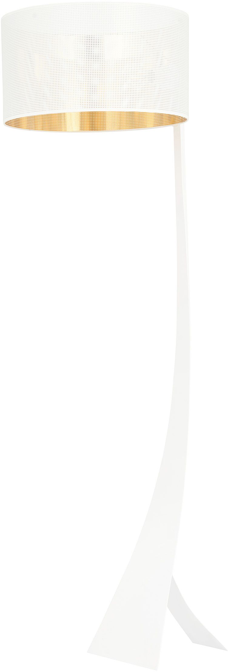 Emibig Estrella Stehlampe 1x15 W weiß-gold 1155/LP1