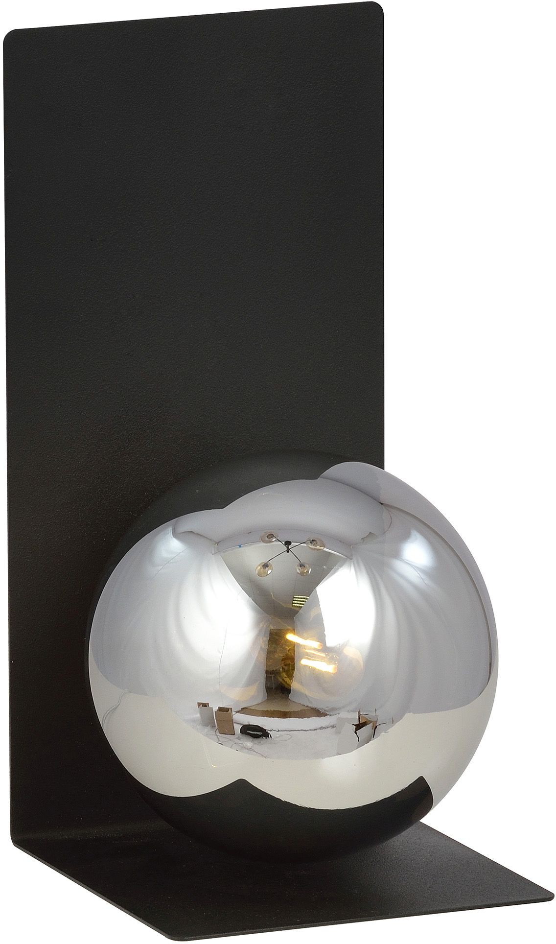 Emibig Form Leuchter 1x10 W schwarz-graphit 1166/6