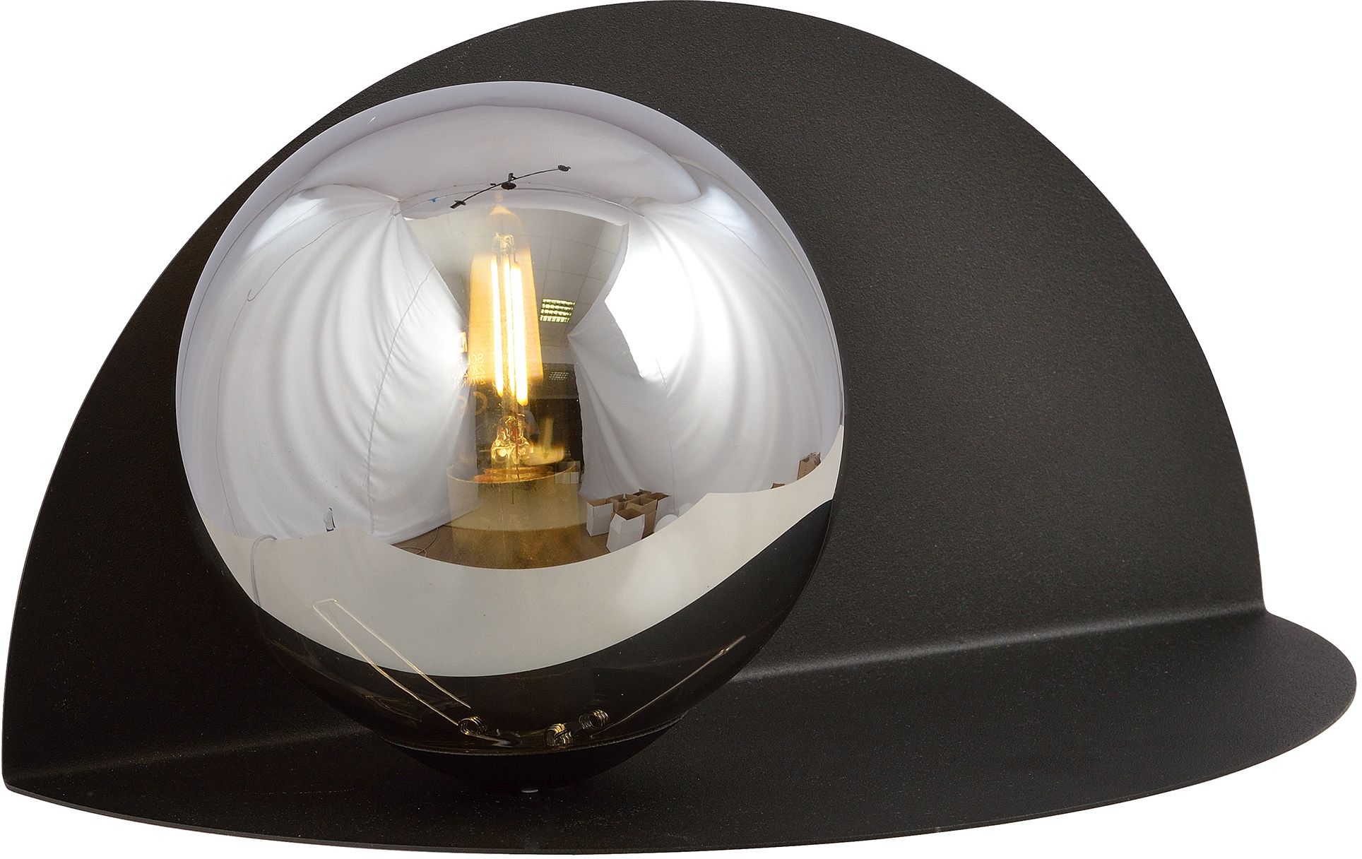 Emibig Form Leuchter 1x10 W schwarz-graphit 1166/8