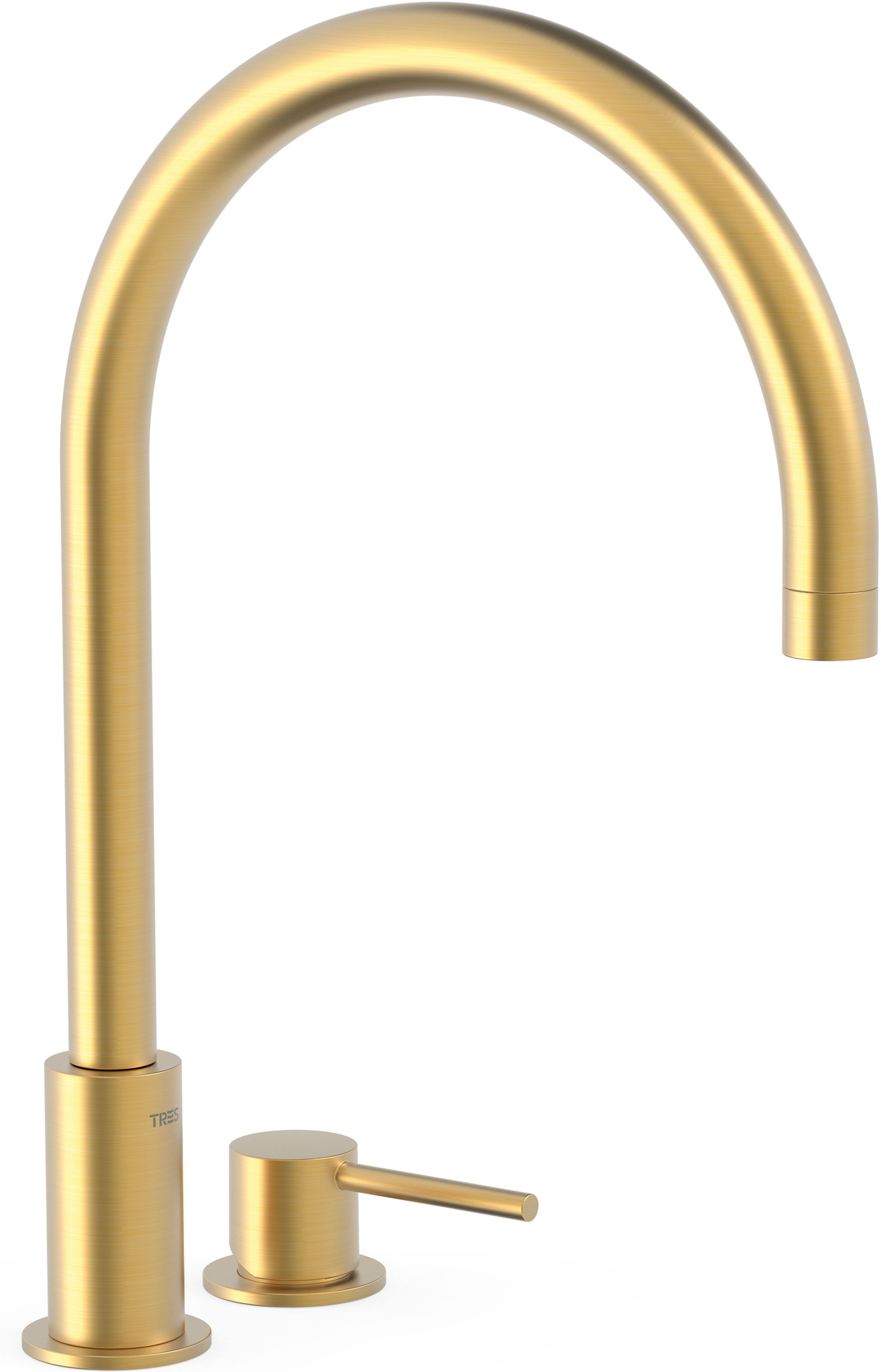 Tres Study Exclusive Waschtischarmatur Stehend gold 26110501OM