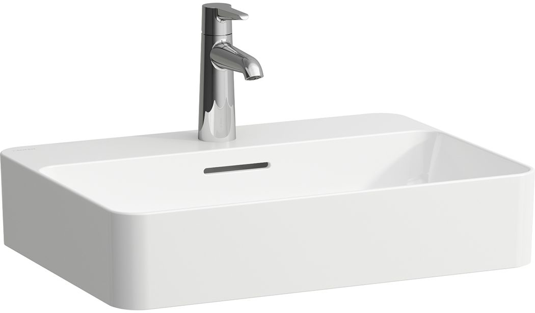 Laufen Val Waschbecken 55x40 cm rechteckig Aufsatzwaschbecken weiß matte H8122847571041