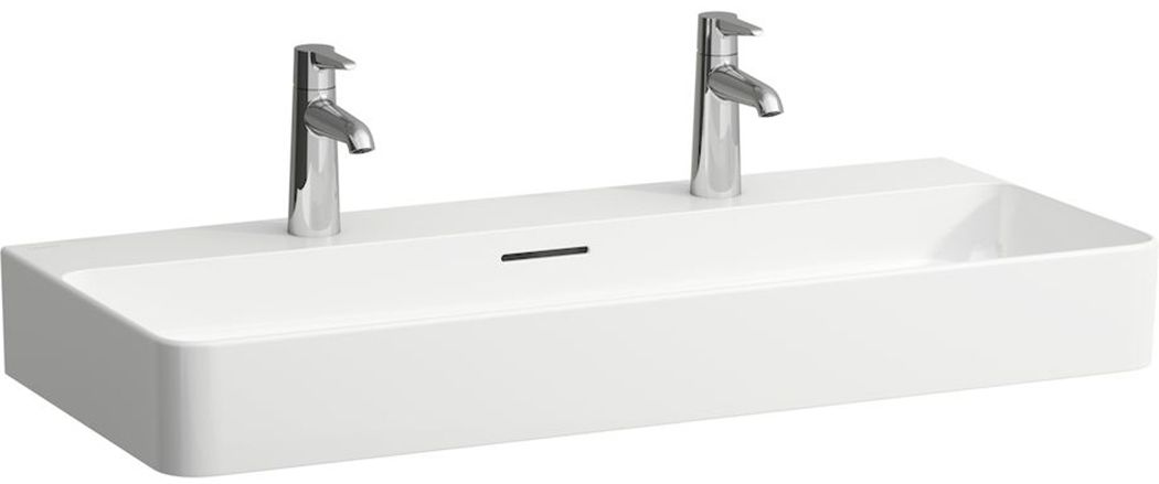 Laufen Val Waschbecken 95x42 cm rechteckig Klassisch weiß H8102877571041