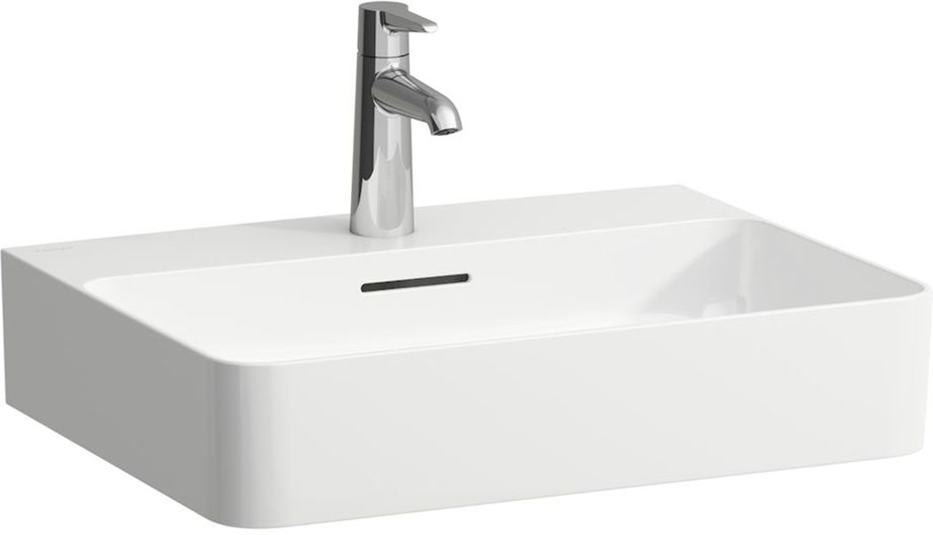 Laufen Val Waschbecken 55x42 cm rechteckig Klassisch-Aufsatzwaschbecken weiß H8162827571041