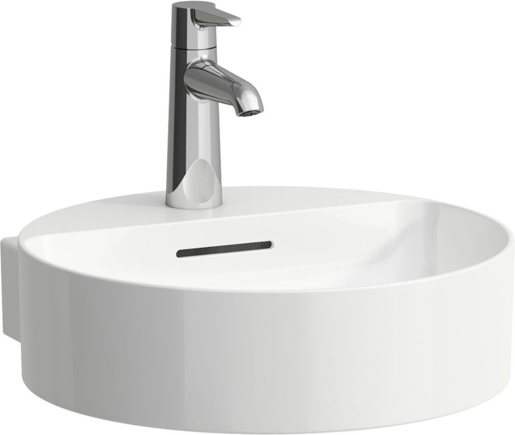 Laufen Val Waschbecken 40x42.5 cm rund Klassisch weiß matte H8132817571041