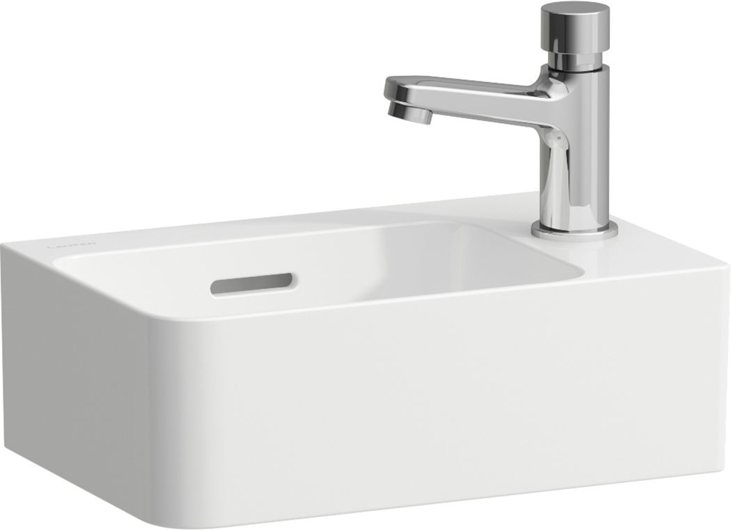 Laufen Val Waschbecken 34x22 cm rechteckig Klassisch weiß glanz H8152804001061