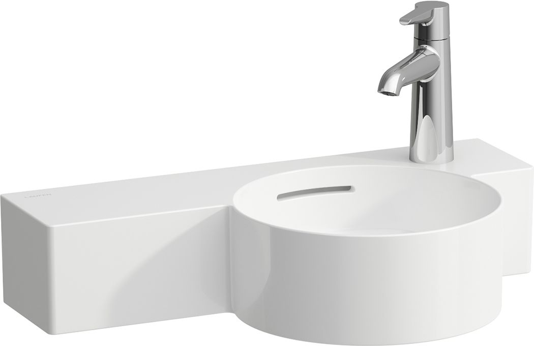 Laufen Val Waschbecken 55x31.5 cm halbrund Klassisch weiß glanz H8152844001061