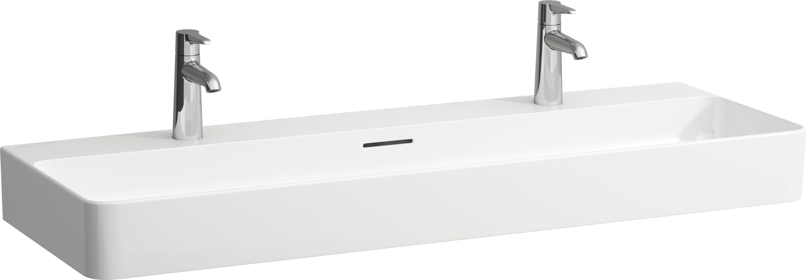 Laufen Val Waschbecken 120x42 cm rechteckig Klassisch weiß H8102894001071