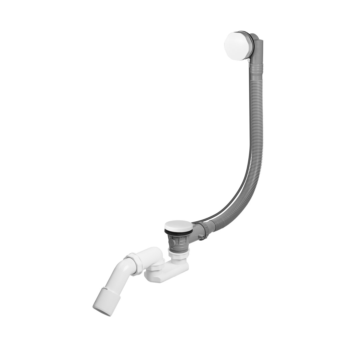 Oltens Oster Badewannensiphon weiß 3001000