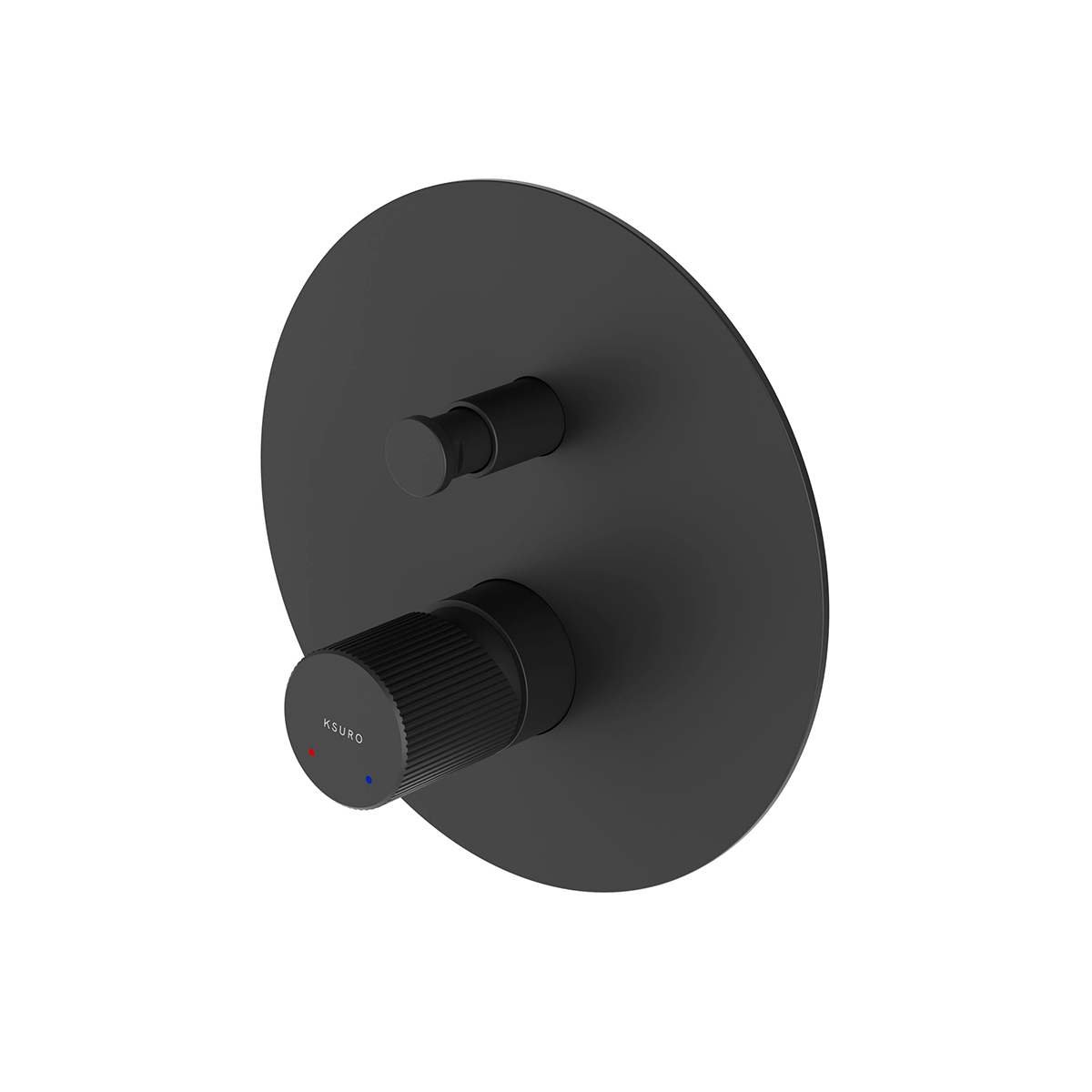 Ksuro 02 Badewannen- und Duscharmatur Unterputz schwarz 13006030