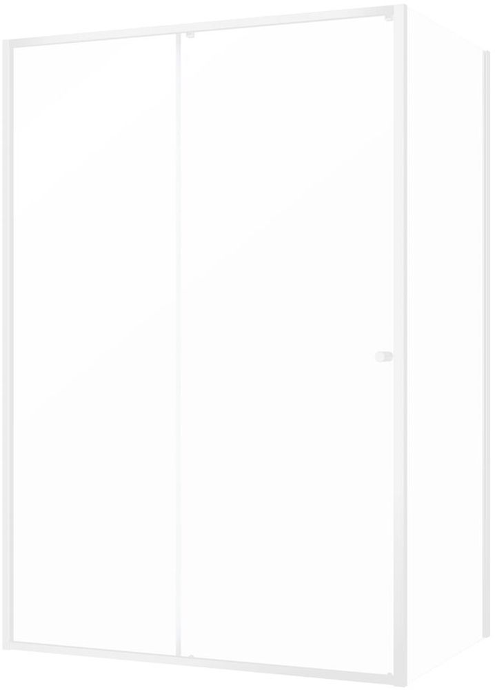 Sealskin Contour Dusche 120x90 cm rechteckig weiß Matte/durchsichtiges Glas CD101296025100