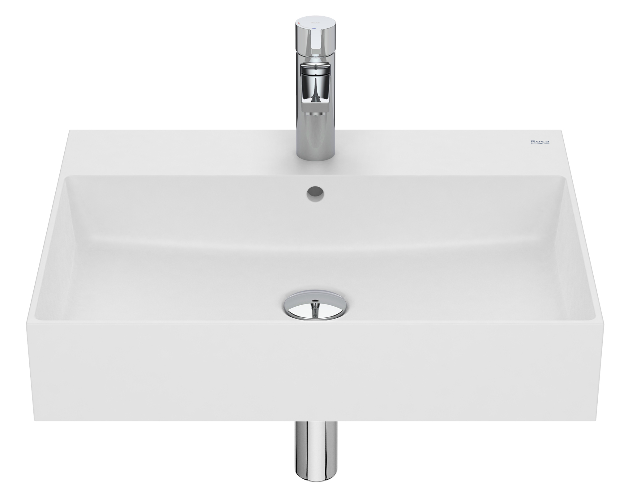 Roca Inspira Waschbecken 60x49 cm rechteckig Klassisch weiß A32752C620