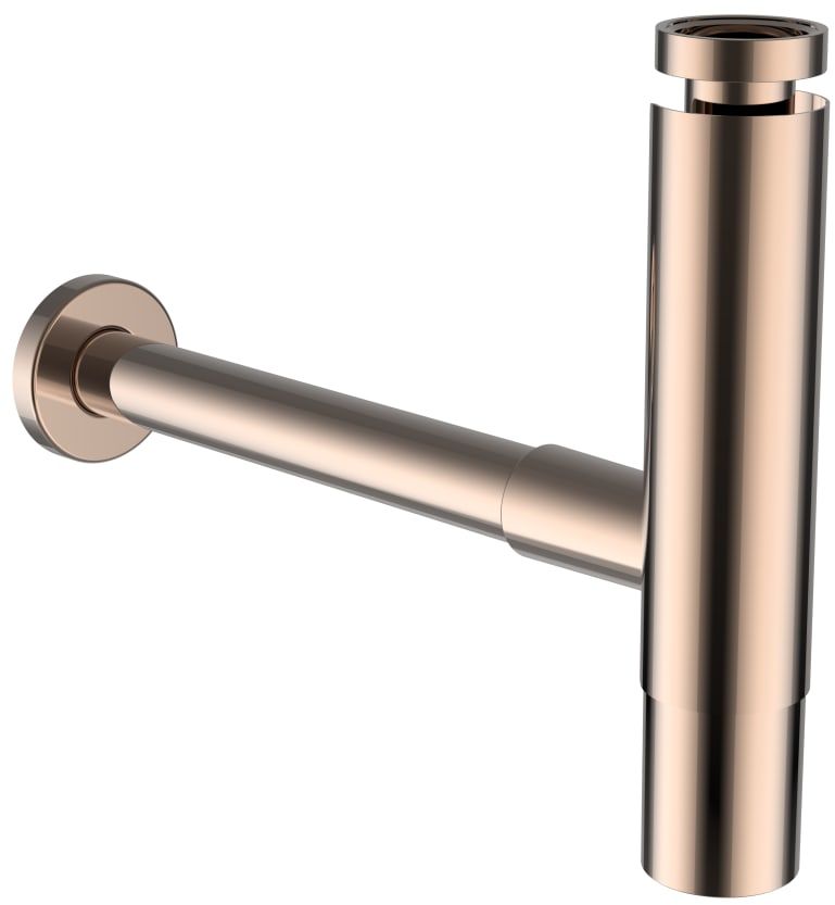 Laufen Siphon für Waschbecken flaschen roségold H3749800820001