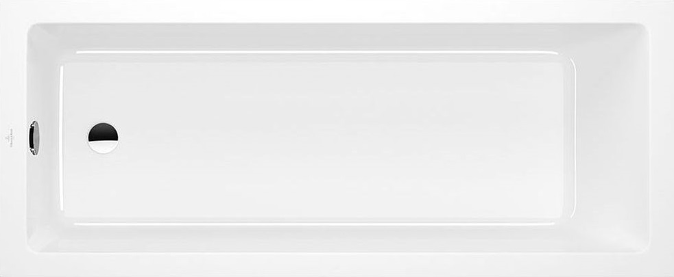 Villeroy & Boch Targa Plus Rechteckige Badewanne 159.5x70 cm weiß UBA167NES2V-01