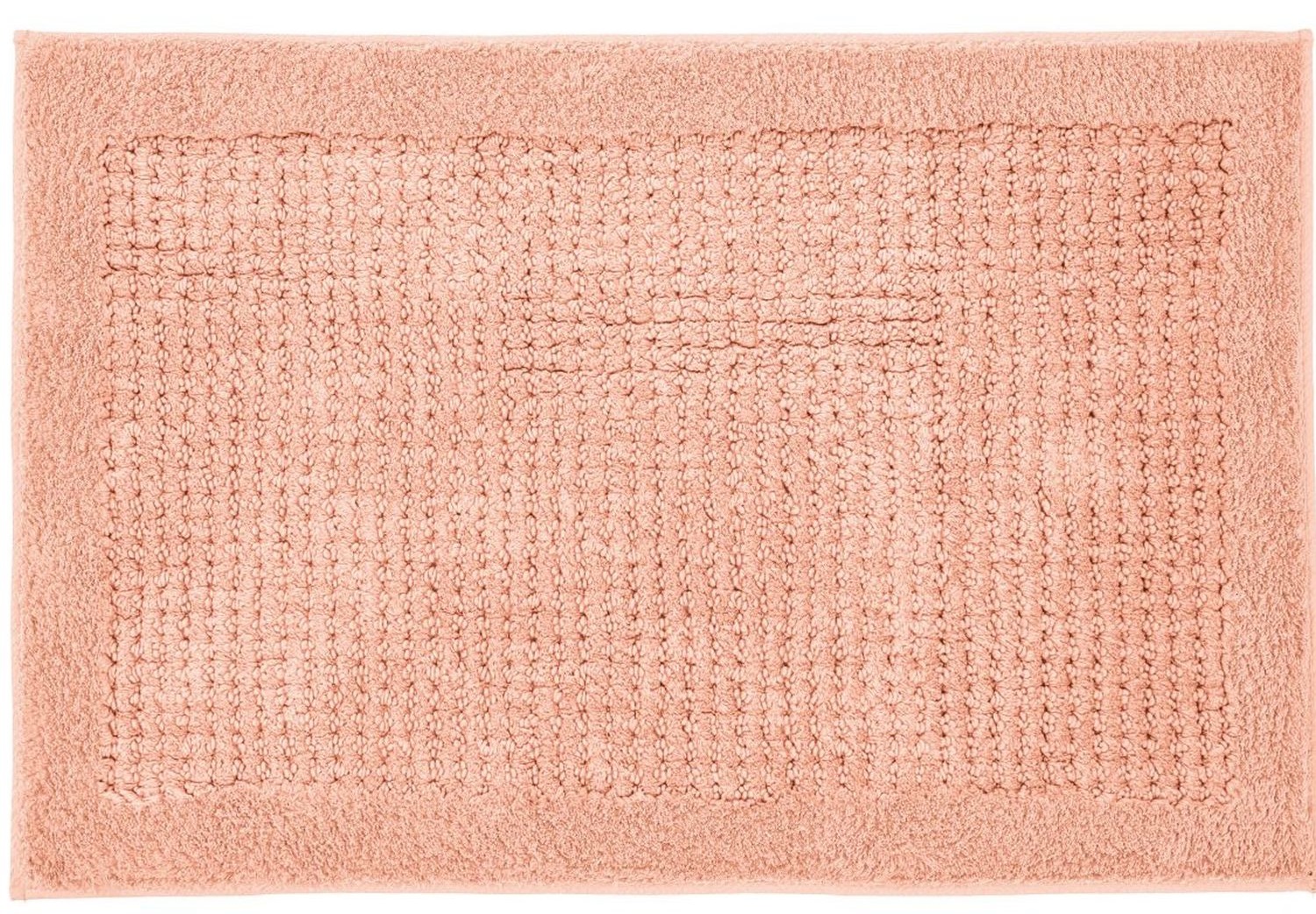 Kleine Wolke Net Badezimmerteppich 120x70 cm rechteckig orange 9171397225