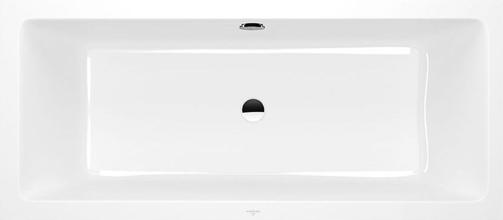 Villeroy & Boch Targa Plus Rechteckige Badewanne 159.5x75 cm weiß UBA160NES2V-01
