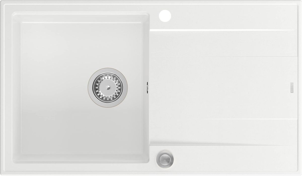 Quadron Evan GraniteQ-Spüle 86x50 cm weiß HCQE8650U1_BS_P2O