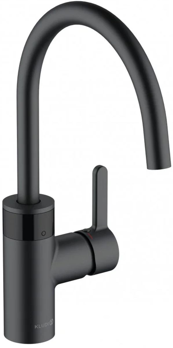 Kludi E-Go Küchenarmatur Stehend schwarz 422106675