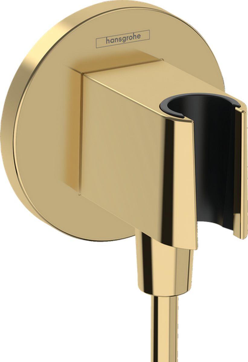 Hansgrohe Fixfit Winkelanschluss mit Griff gold 26888990